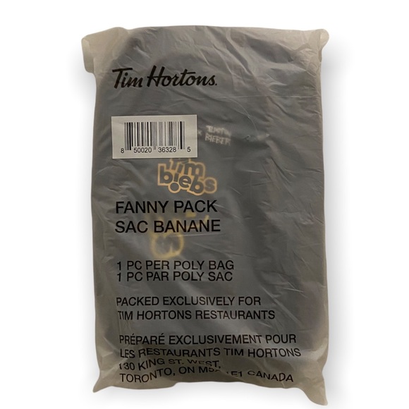 Justin Bieber Tim Biebs Tim Hortons Fanny Pack - Picture 4 of 12